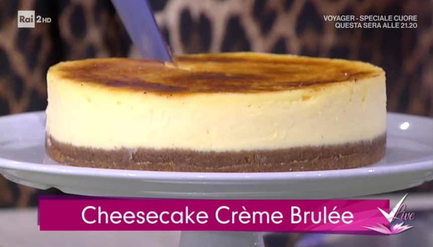 cheesecake crème brulée di Francesco Saccomandi
