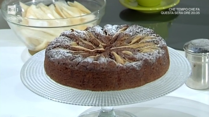 torta pere e cioccolato