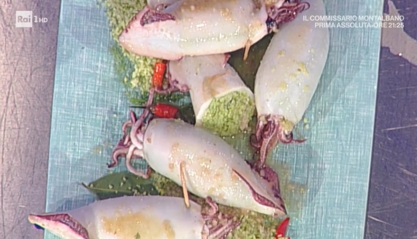 calamaro ripieno di cous cous di Sergio Barzetti