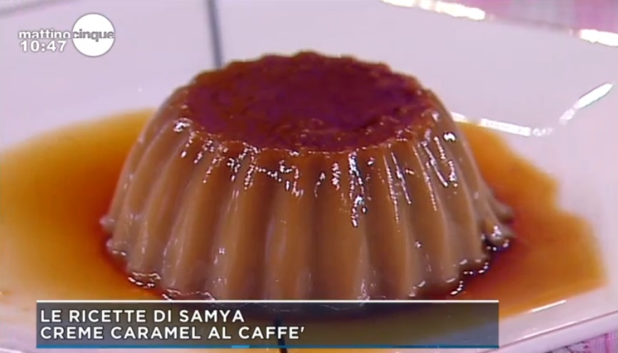 creme caramel al caffè