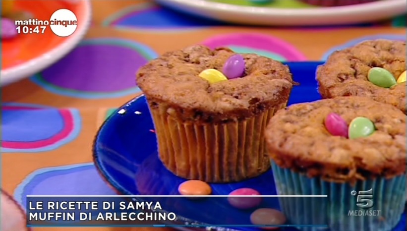 muffin di arlecchino