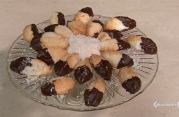 biscotti al cocco e cioccolato