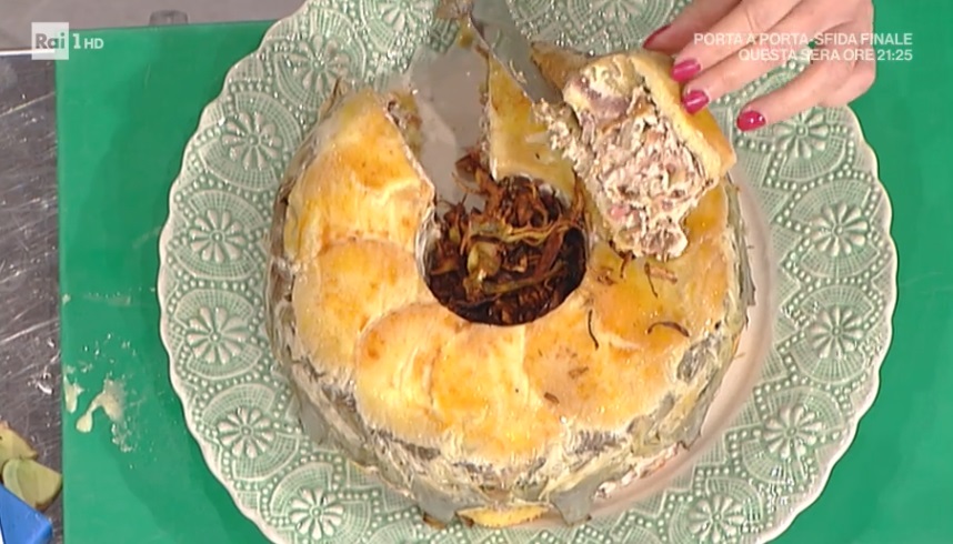 torta con carciofi e ricotta di Luisanna Messeri