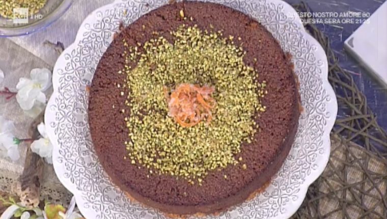 torta di cous cous e cioccolato di Anna Moroni