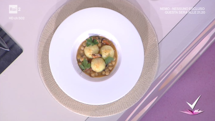 gnocchi ripieni in guazzetto di Fabio Potenzano