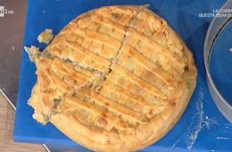 pastel de pollo