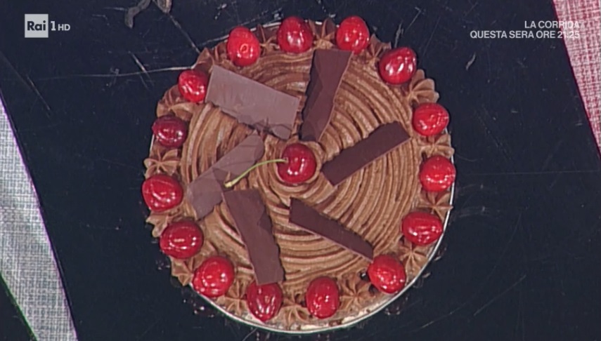 torta di cioccolato e ciliegie di Guido Castagna