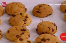 biscotti con gocce di cioccolato