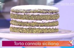 torta cannolo siciliano