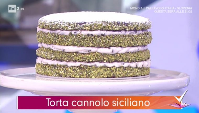 torta cannolo siciliano