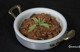 caponata con alici
