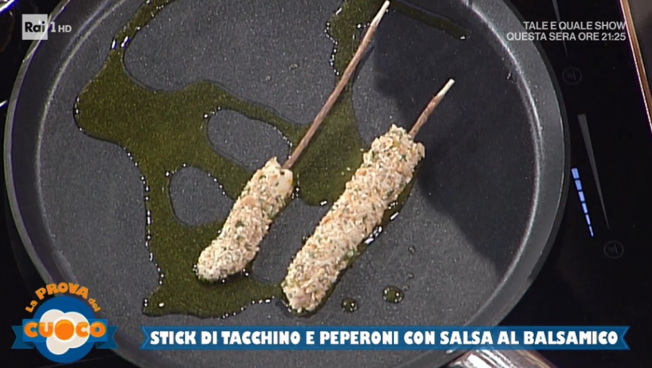 stick di tacchino e peperoni di Fabio Tacchella