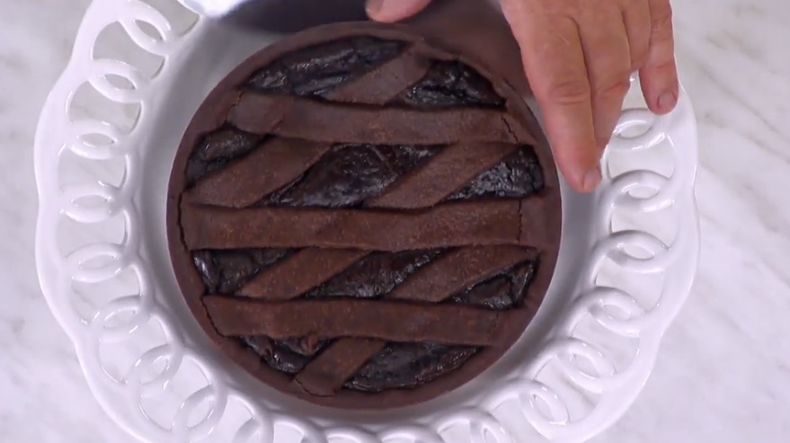 crostata al cioccolato