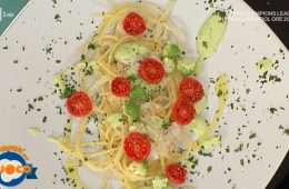 spaghetti con broccolo e arzilla di Marco Bottega