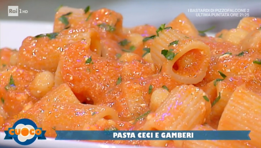 pasta ceci e gamberi di Fabio Campoli