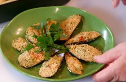 cozze gratinate