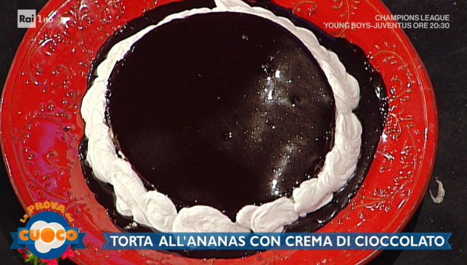 torta all'ananas con crema al cioccolato di Clara Zani