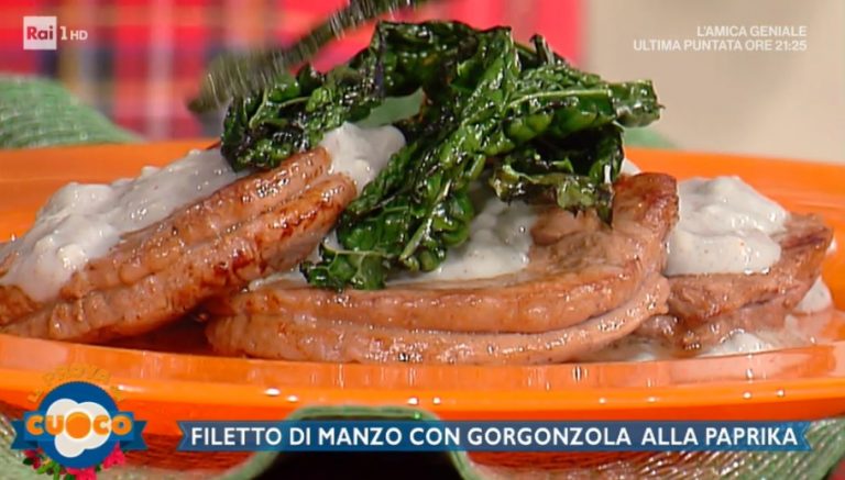 filetto di manzo con gorgonzola e paprika di Clara Zani