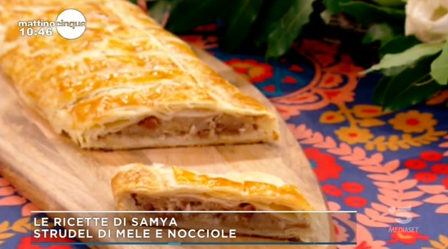 strudel di mele e nocciole