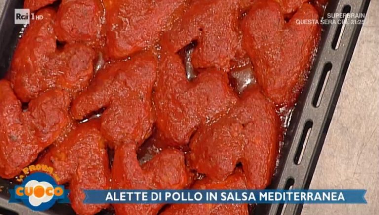 alette di pollo in salsa mediterranea di Fabio Campoli