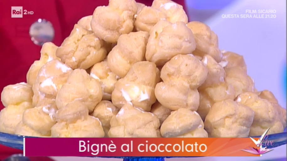 bignè al cioccolato di Giustina