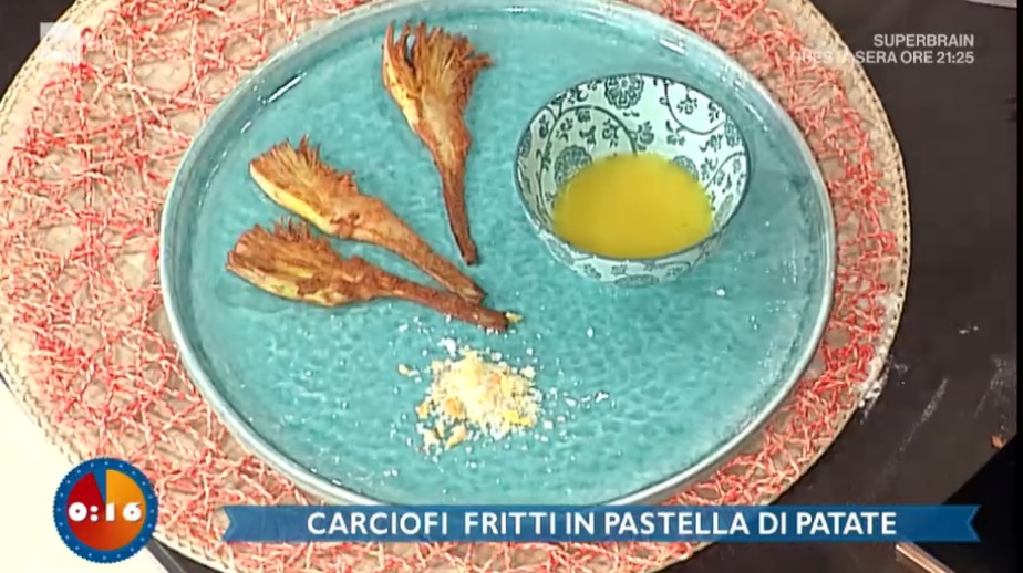 carciofi fritti in pastella di patate di Riccardo Facchini