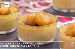 creme brulee alle banane di Samya