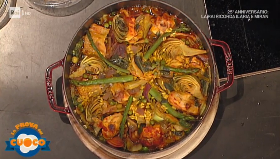 paella con coniglio e verdure di Diego Bongiovanni