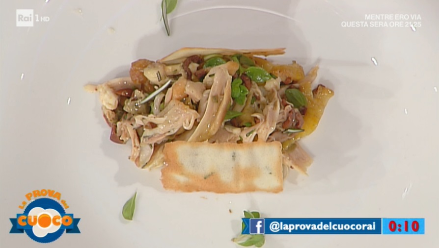 pollo alla cacciatora con cracker espressi di Riccardo Facchini