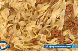 tagliatelle al ragù bolognese di Alessandra Spisni