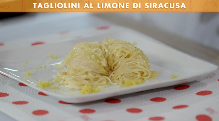 tagliolini al limone