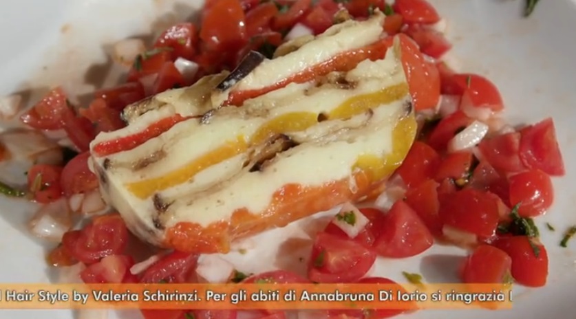 terrina di melanzane e peperoni