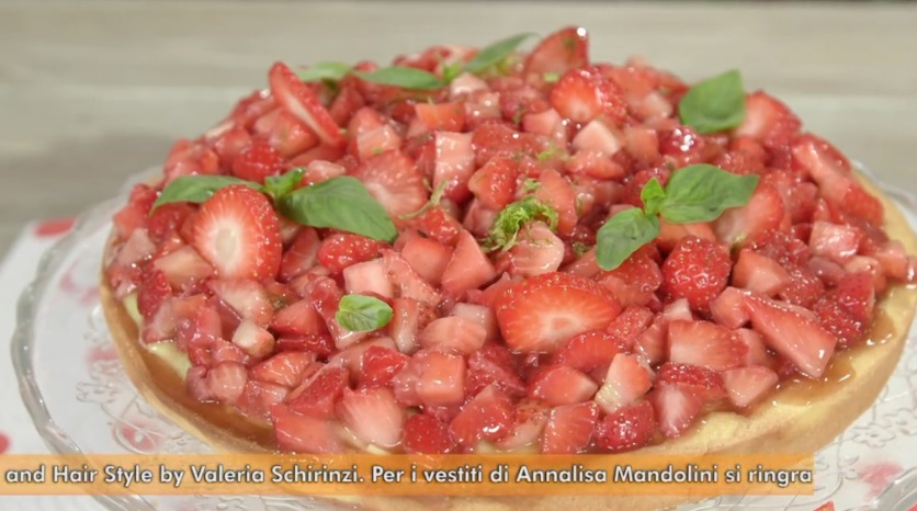 crostata di fragole