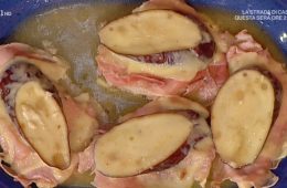 scaloppine di pollo con melanzane prosciutto e formaggio di Alessandra Spisni