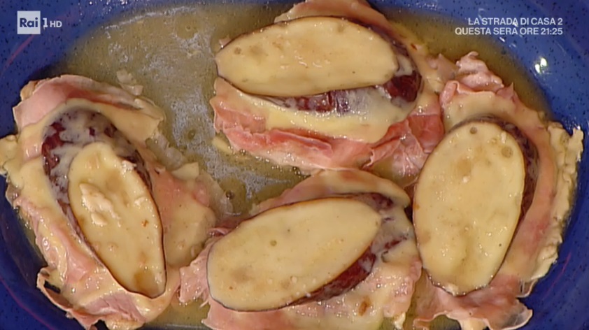 scaloppine di pollo con melanzane prosciutto e formaggio di Alessandra Spisni