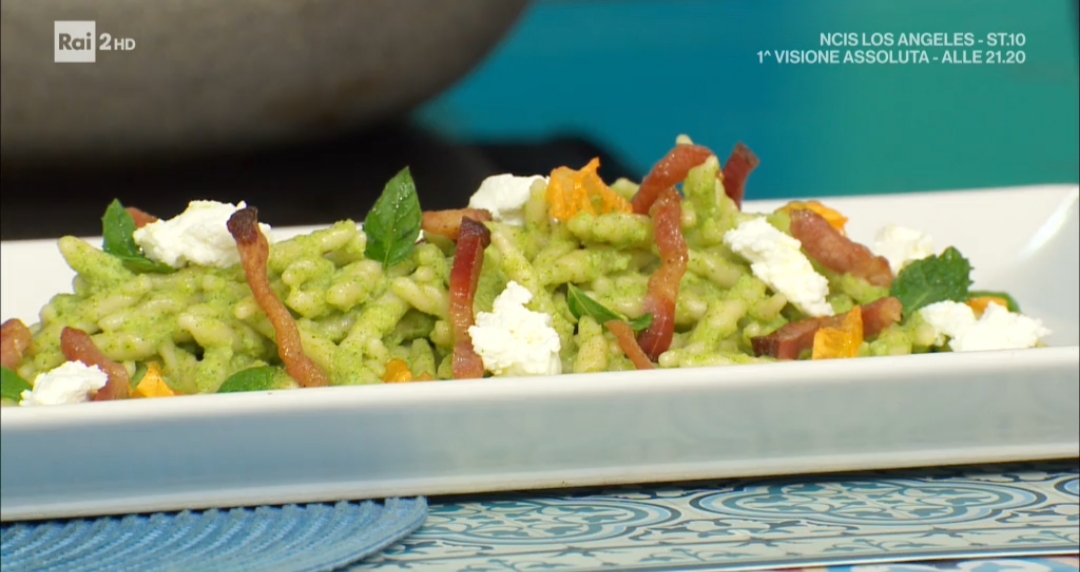 trofie al pesto di zucchine