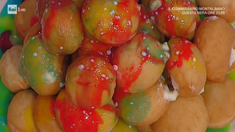 profiteroles di bomboloni di Diego Bongiovanni