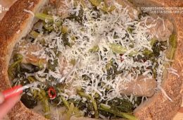 pagnotta ripiena con salsicce e broccoletti di Marco Rufini