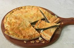 torta salata erbette e gorgonzola