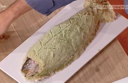 trota salmonata al sale di Sergio Barzetti