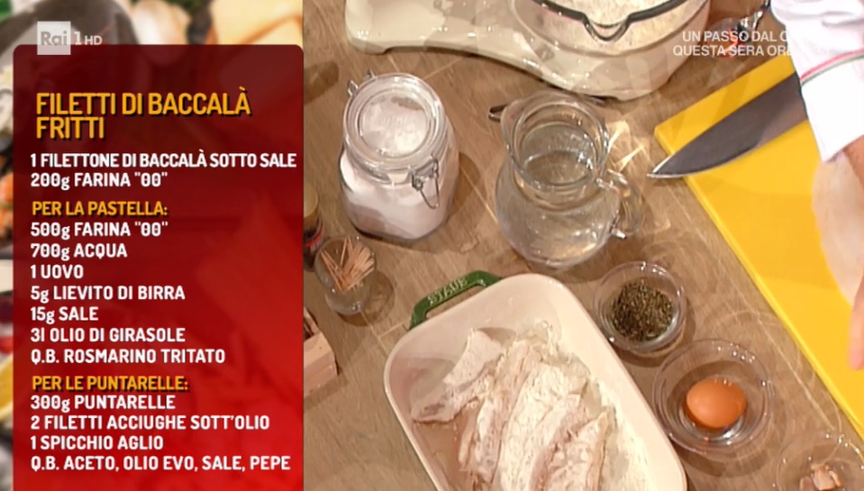 La Prova Del Cuoco Ricetta Filetti Di Baccala Fritti Di Marco Rufini