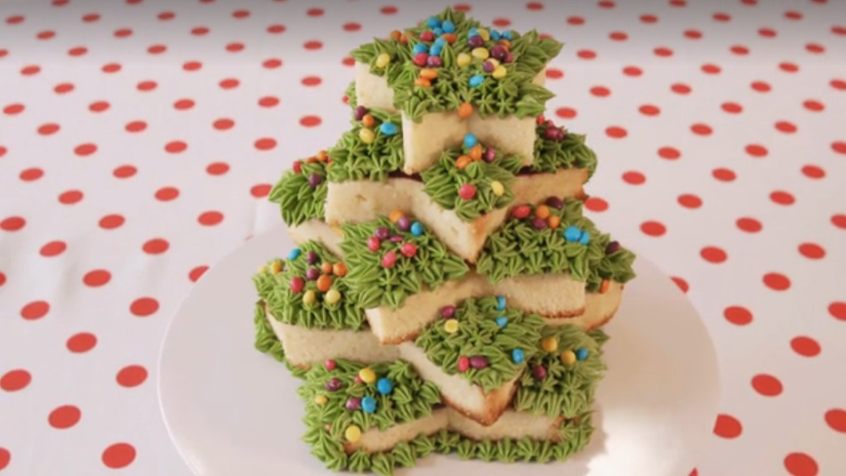 Stella Di Natale Parodi.Junior Bake Off Italia Ricetta Torta Albero Di Natale Di Pan Di Spagna