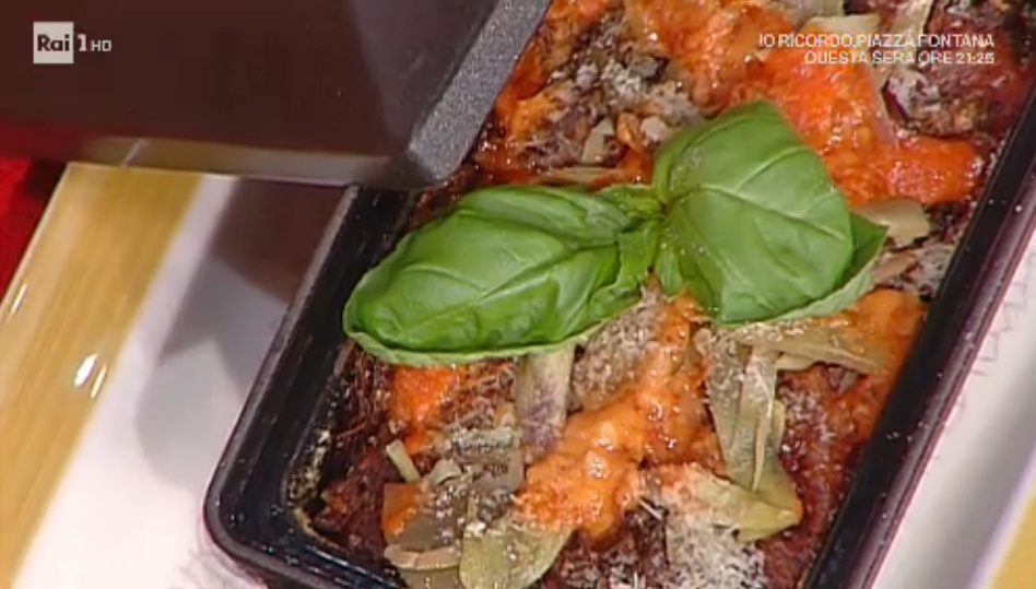 parmigiana di carciofi di Natale Giunta