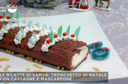 Misya Tronchetto Di Natale.Ricetta Tronchetto Di Natale Castagne E Mascarpone Archives Ricette In Tv