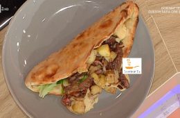 pizza con kebab fatto in casa