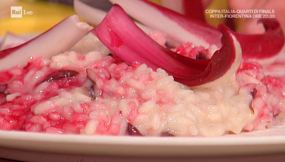 risotto al radicchio di Sergio Barzetti