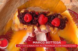 petto d'anatra all'arancia con radicchio di Marco Bottega