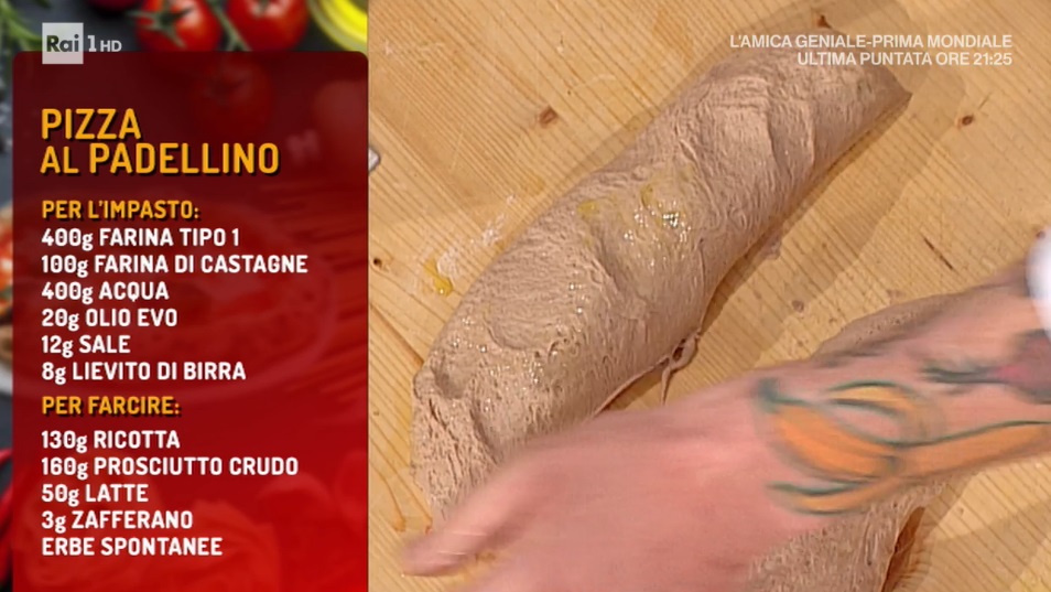 La prova del cuoco Ricetta pizza al padellino di Gabriele Bonci