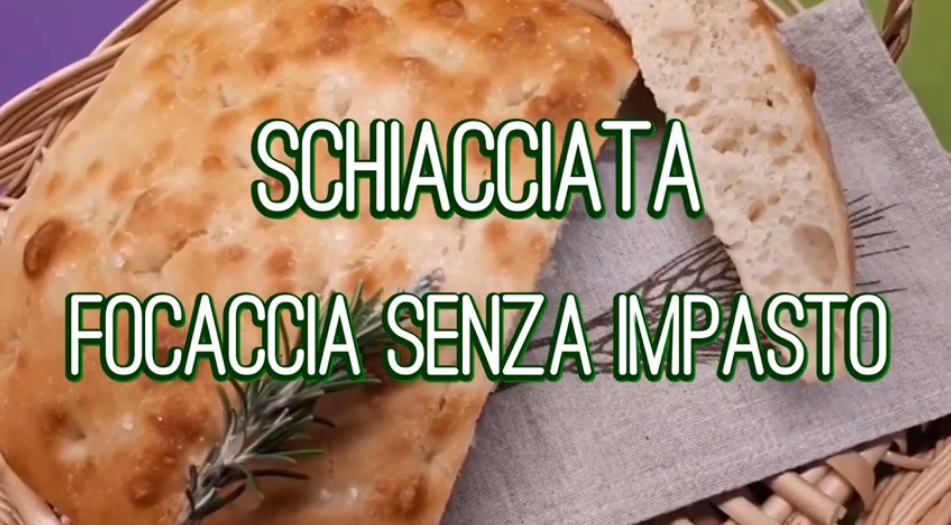 focaccia senza impasto