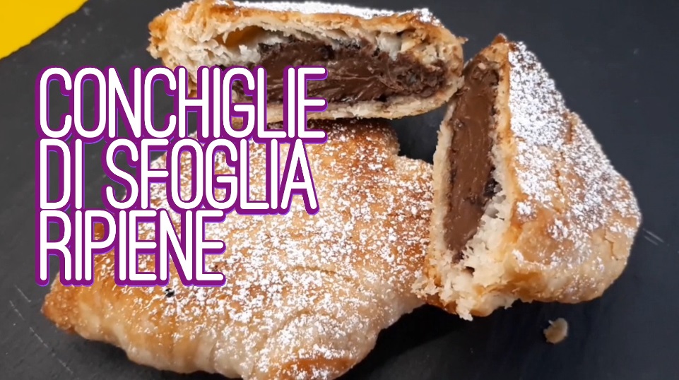 La Ricetta Delle Conchiglie Di Pasta Sfoglia Ripiene Video Ricetta